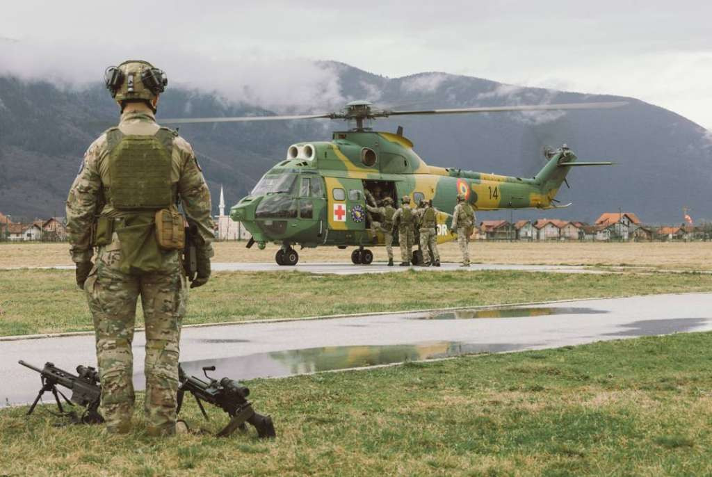 EUFOR intenzivirao vježbe slijetanja, medicinske evakuacije i transporta