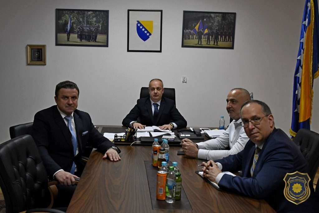 Predstavnici Ambasade SAD-a pružili podršku novom rukovodstvu Federalne uprave policije