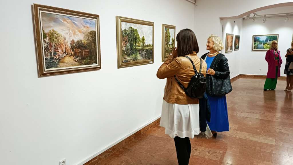 Otvorena samostalna izložba 'Udahni ljubav životu” Mirjane Živković-Lešić