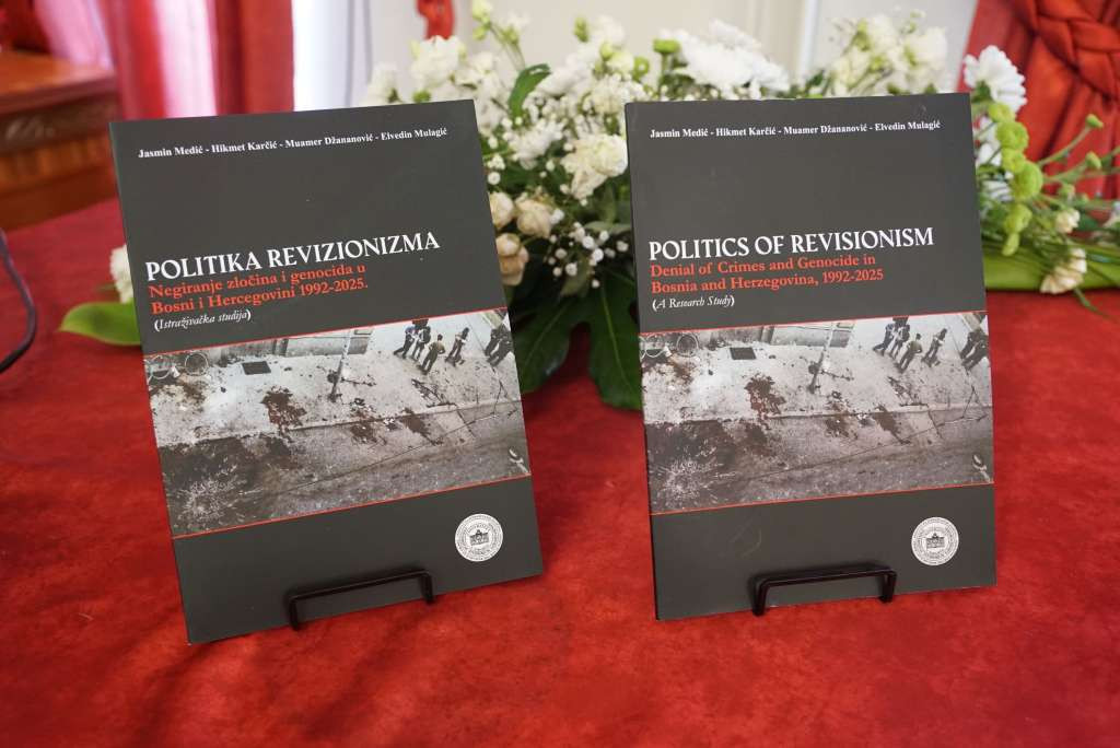 Promovisana publikacija Politika revizionizma: Negiranje zločina i genocida u BiH od 1992. do 2025.
