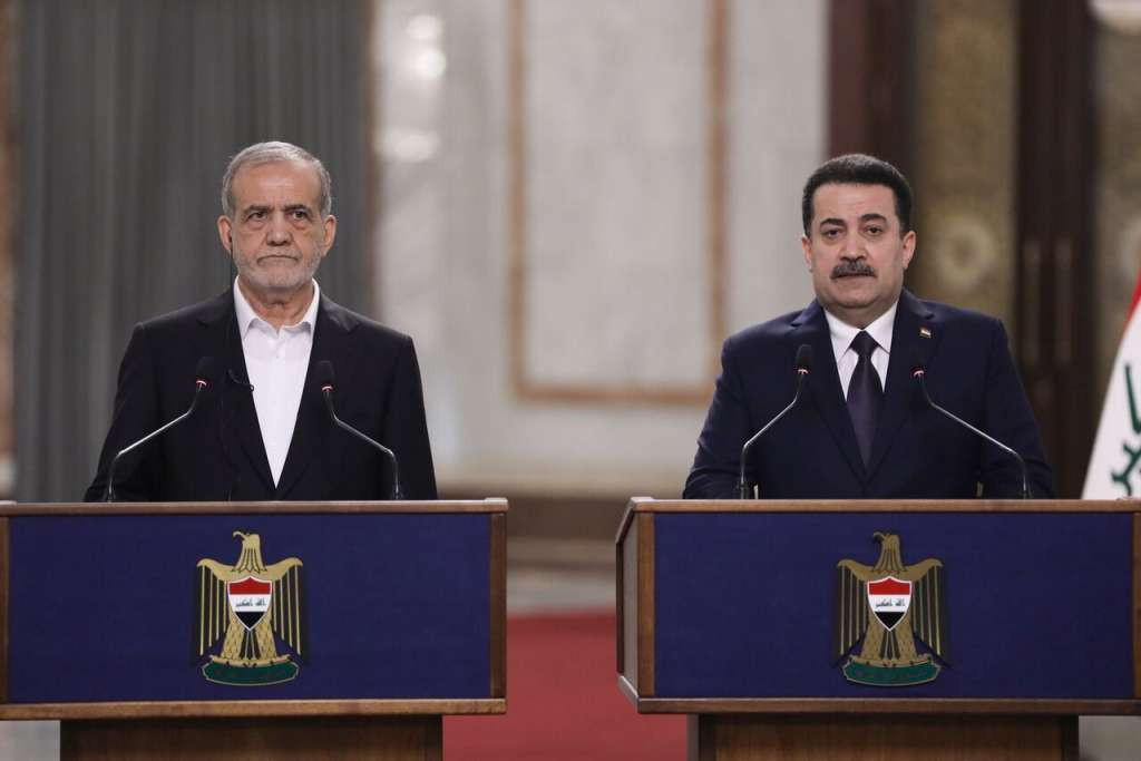 Iranski predsjednik Pezeshkian u prvom putovanju u inozemstvo posjetio Irak