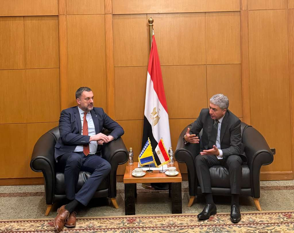 Konaković s egipatskim ministrom turizma o unapređenju saradnje i zajedničkim projektima