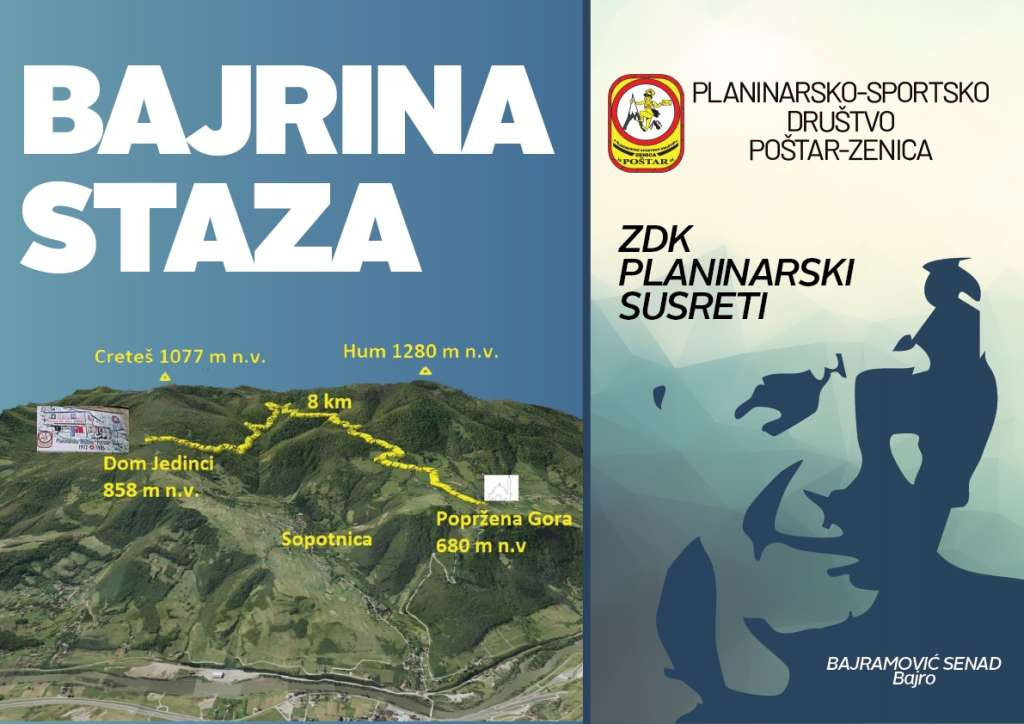 'ZDK Planinarski susreti 2025' bit će održani 11. oktobra, predstavljanje nove planinarske staze