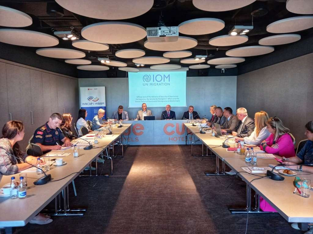 Zvanična posjeta Crnoj Gori predstavnike Službe za poslove sa strancima