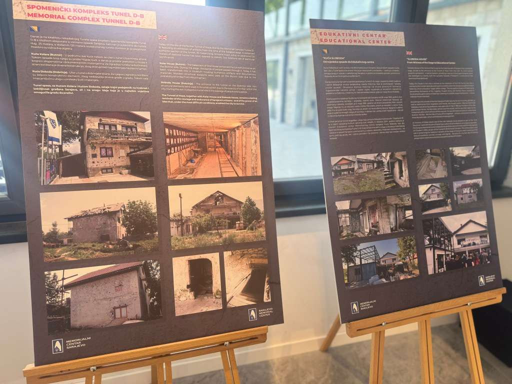 U Memorijalnom centru Sarajevo otvorena izložba "Zaboravljeni čelik - Trofeji slobode"