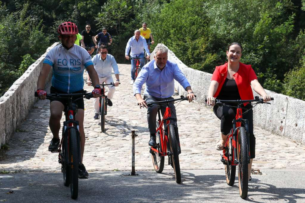 Obilježen početak radova na izgradnji biciklističke staze Sarajevo-Pale