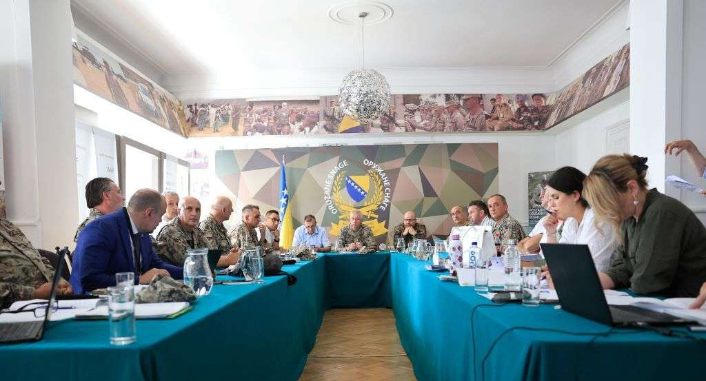 Izrada Prednacrta pravilnika o rezervnom sastavu u OS BiH