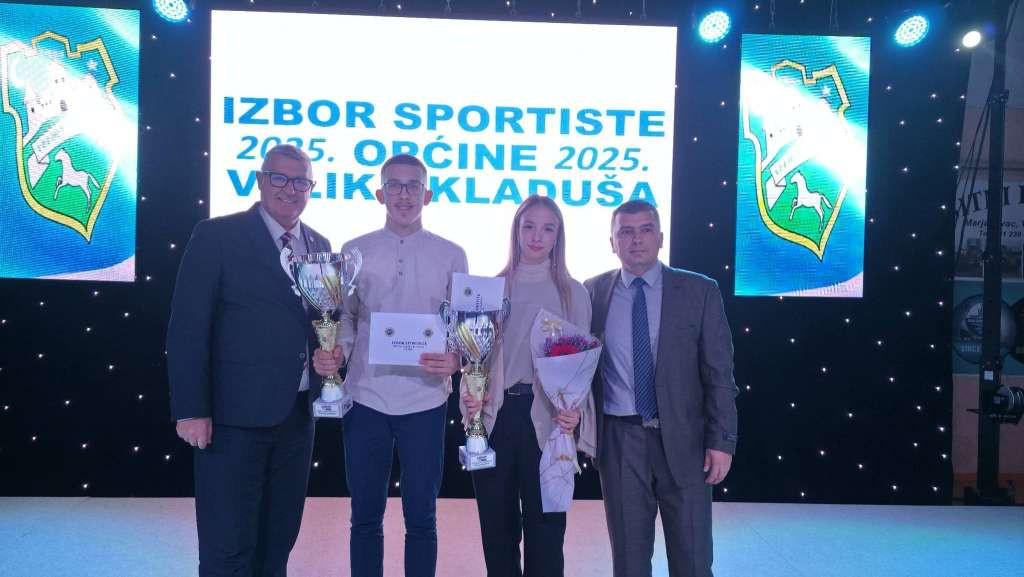 Iman Ružnić i Harun Hušidić sportisti godine Velike Kladuše za 2025.