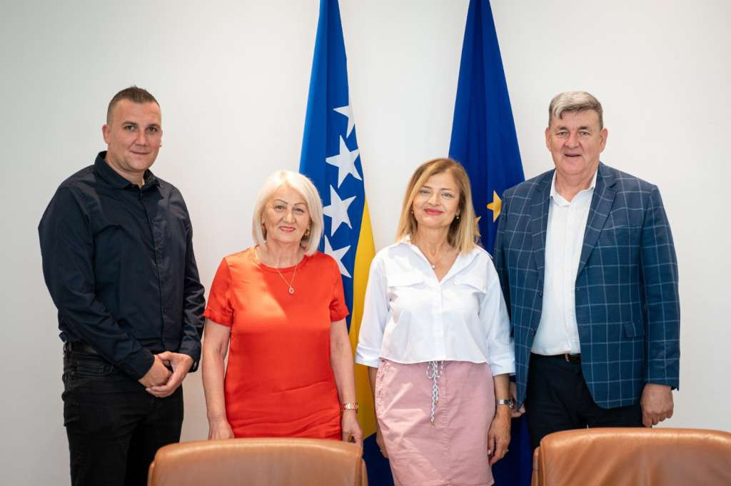 Krišto se sastala s predstavnicima reprezentativnih sindikata u institucijama BiH