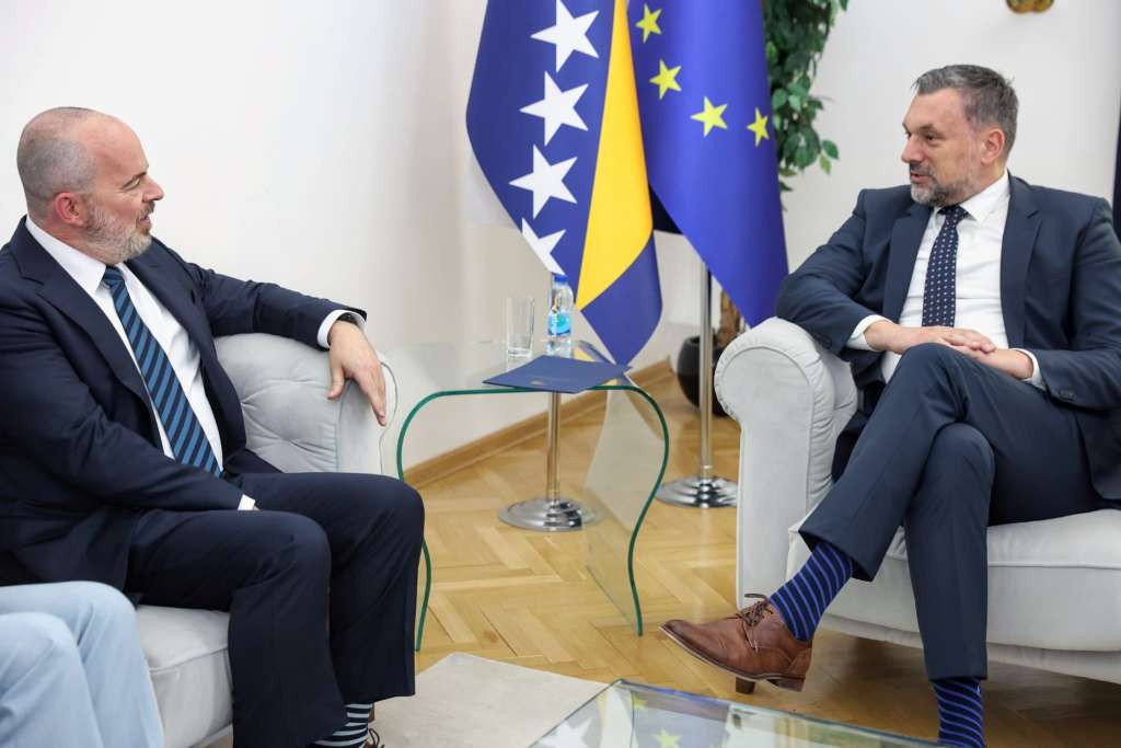 Konaković i Ginkel razgovarali o sigurnosti, reformi i partnerstvu u svim segmentima