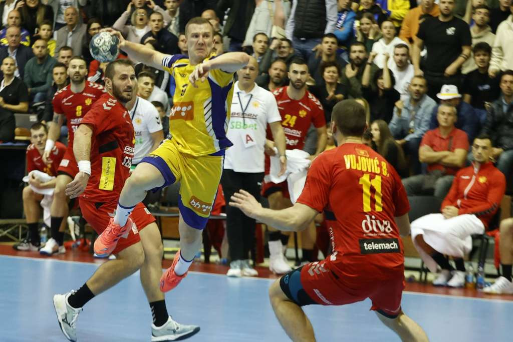 Rukometaši BiH u Skenderiji poraženi od Crne Gore