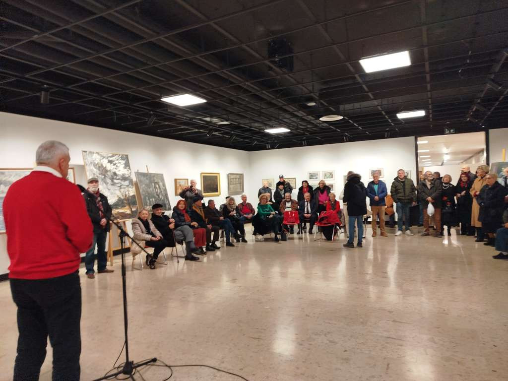 IK 'Rabic' organizirao druženje antifašista u galeriji Collegium Artisticum