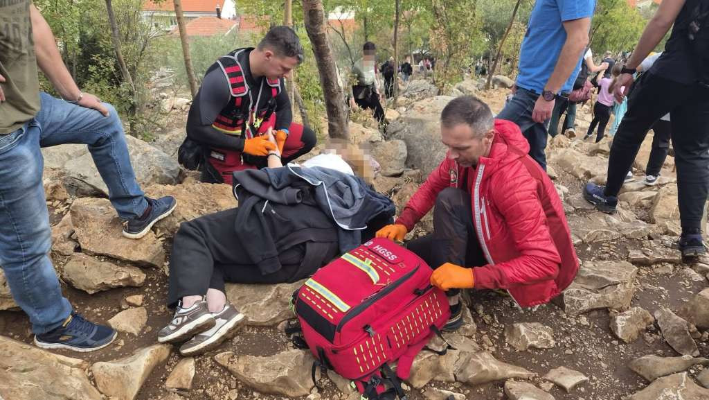 Hrvatskoj državljanki pozlilo na Križevcu, intervenirali pripadnici HGSS-a