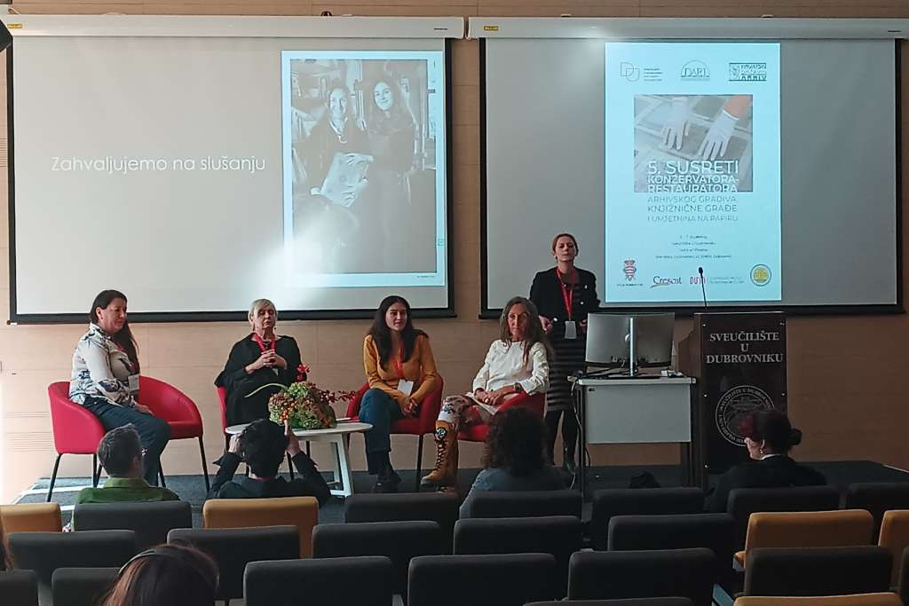 Predstavnica NUBBiH na Petim susretima konzervatora-restauratora arhivskog gradiva u Dubrovniku