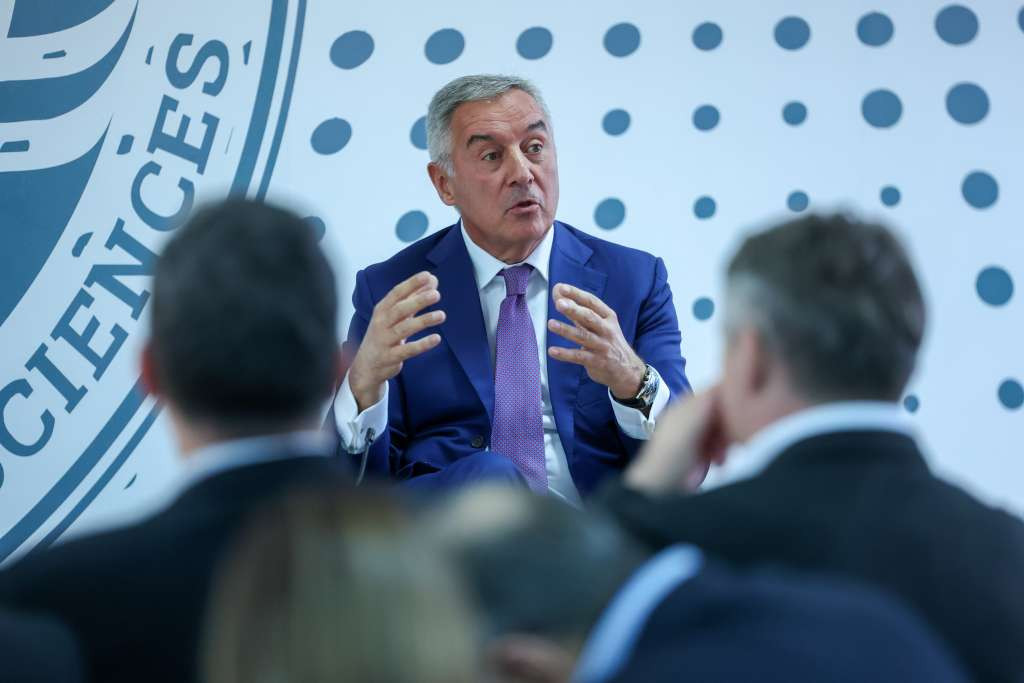 Milo Đukanović: Zapadni Balkan danas dalje od Brisela nego prije deset godina