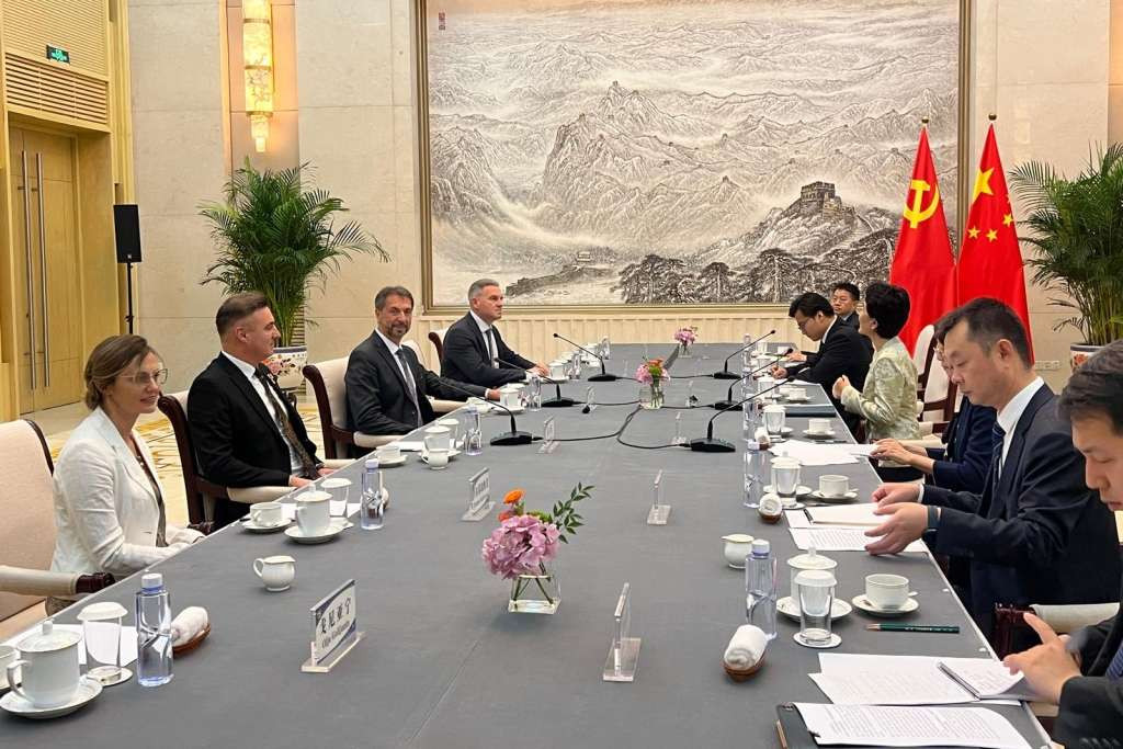Delegacija PSBiH u Pekingu, susret sa zamjenicom ministra Međunarodnog odjeljenja CK KP Kine