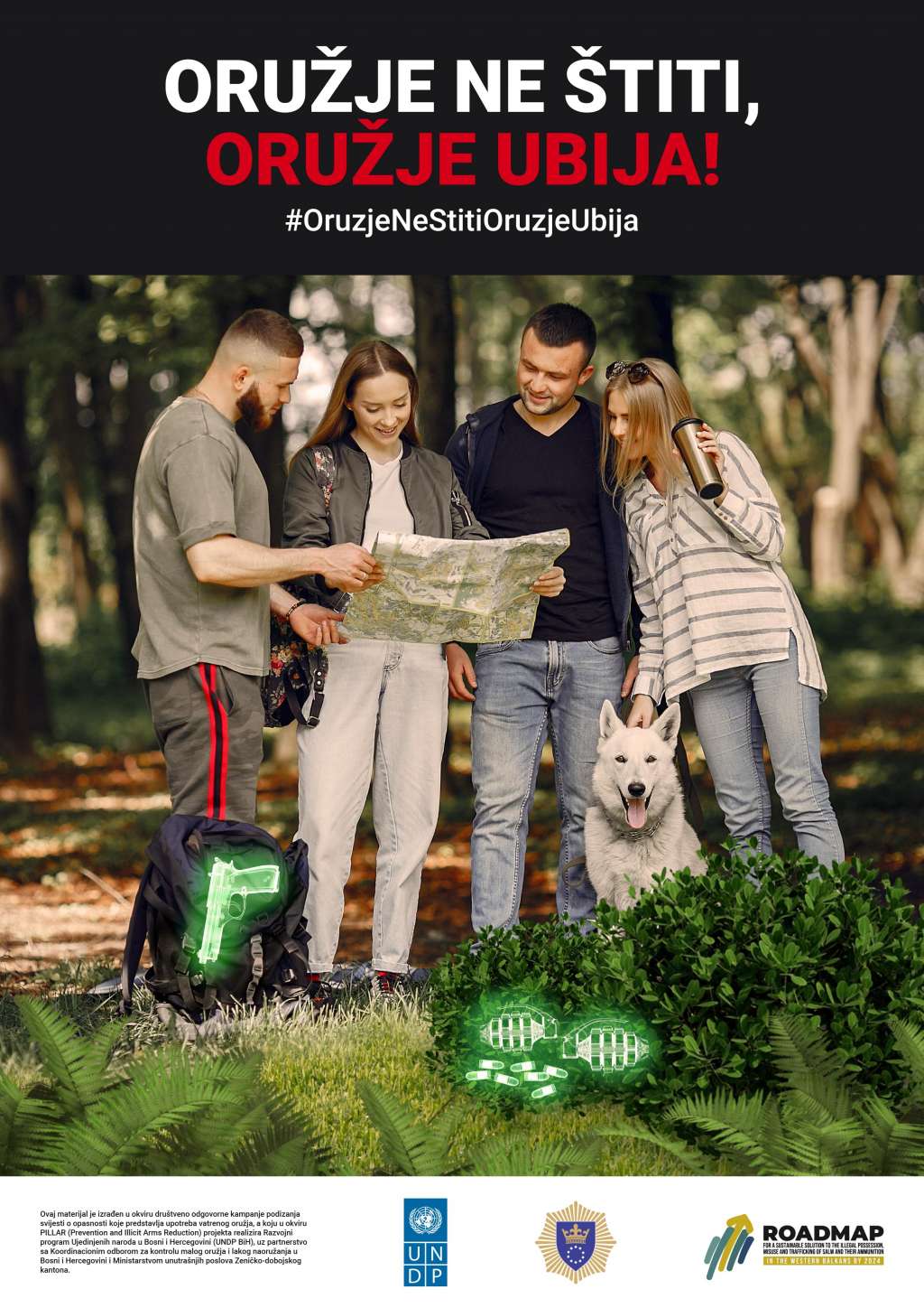 ZDK - Počelo provođenje kampanje 'Oružje ne štiti, oružje ubija'