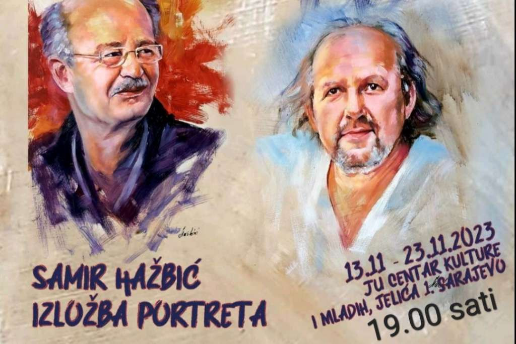 CKM Sarajevo: Izložba 'Portreti' Samira Hažbića
