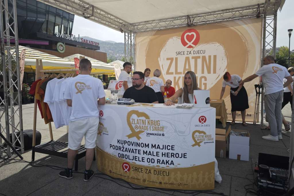 Udruženje 'Srce za djecu oboljelu od raka' organizovalo humanitarni pop-up shop u Sarajevu