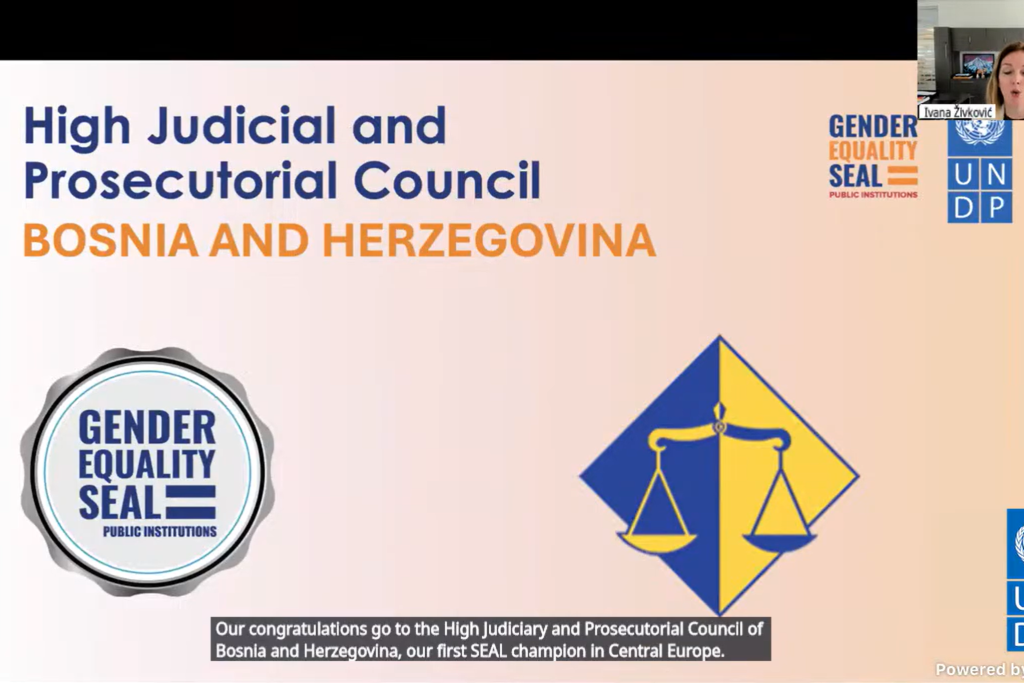 BiH odlikovana za reformu javnih institucija kroz prizmu rodne ravnopravnost