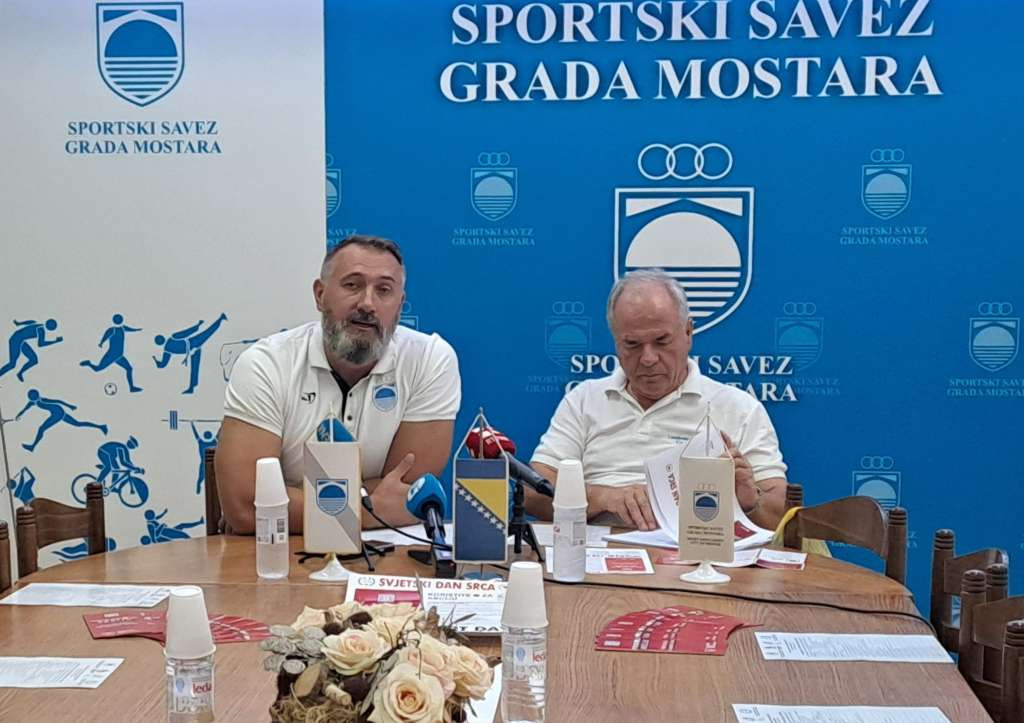 Dani srca u Mostaru: Kardiovaskularne bolesti su ubojica broj jedan u svijetu i kod nas