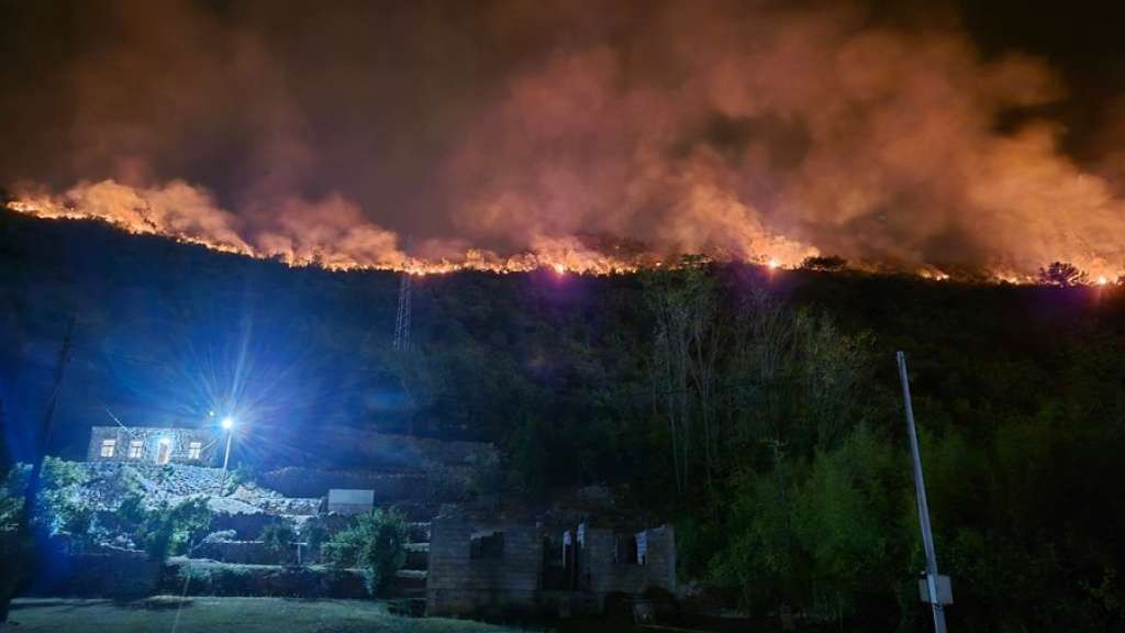 Crna Gora: Šesti dan požara, najkritičnije u Podgorici