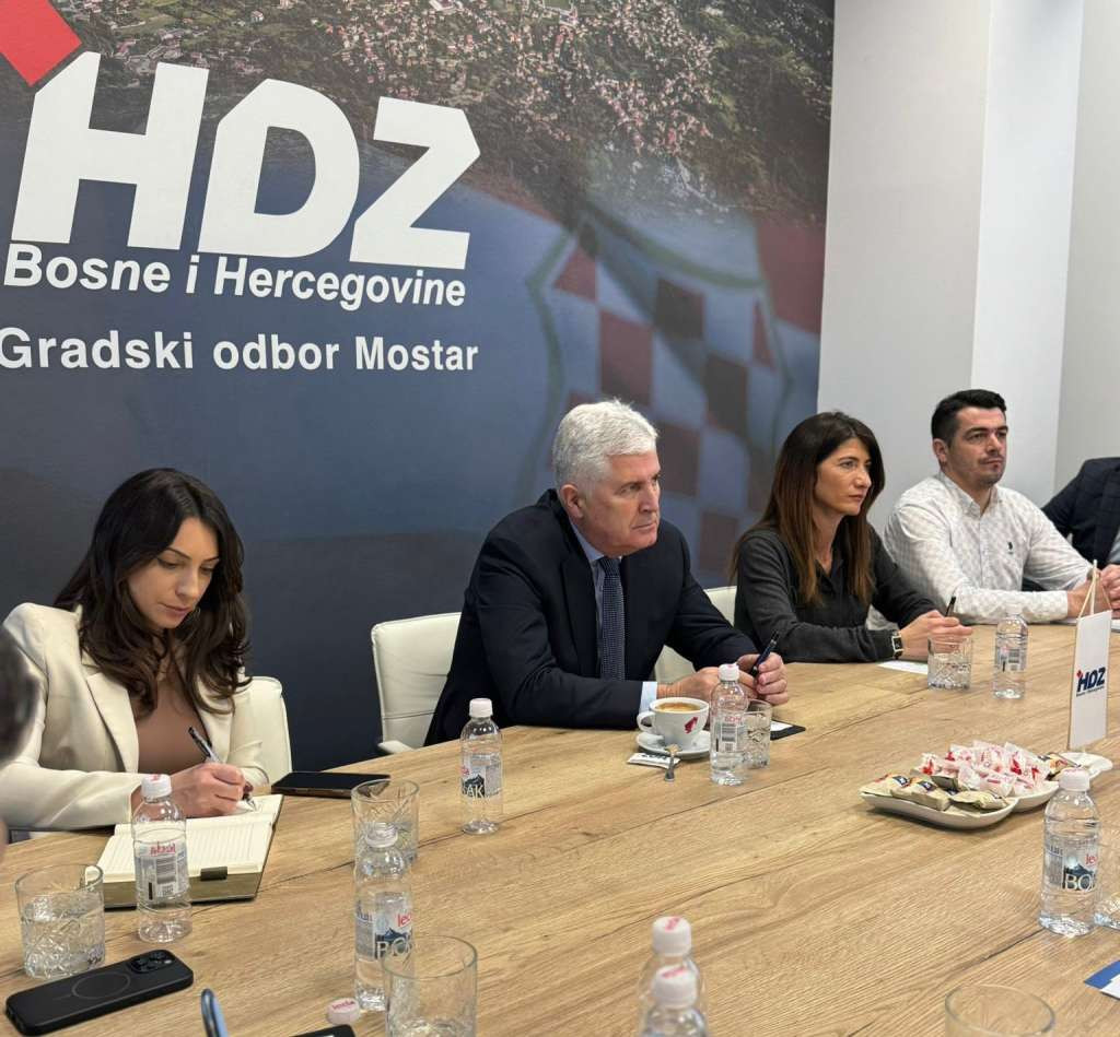 Predsjedništvo GO HDZ-a BiH Mostar: Razvoj grada i snažna potpora institucijama hrvatskog naroda