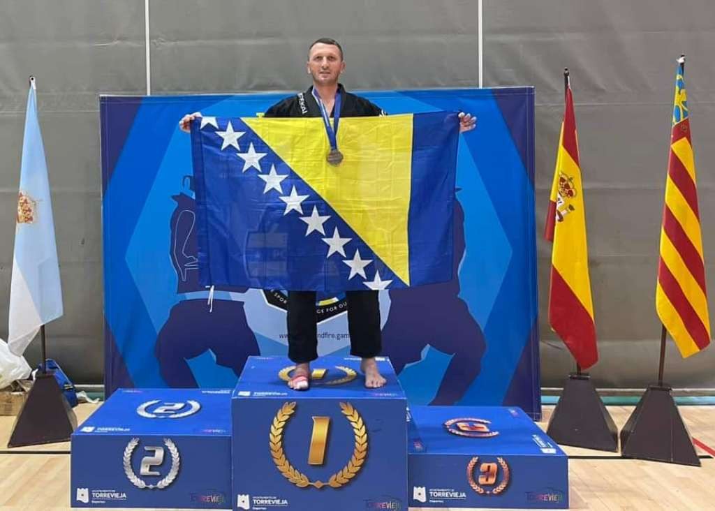 Anes Ličina osvojio dvije medalje na Evropskim policijskim igrama u Španiji