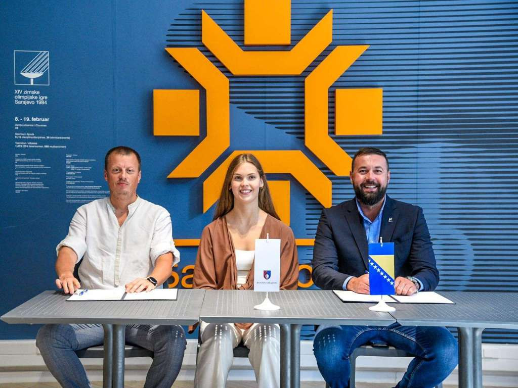 Magoda ugostio Lanu Pudar u Olimpijskom muzeju