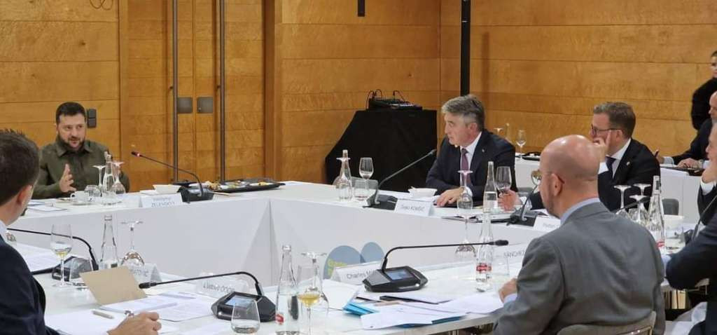 Komšić: Zajednička vrijednost protivljenje agresiji i nasilnim promjenama granica