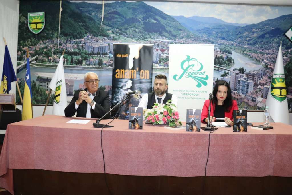 U Goraždu promovisana knjiga 'Anam’on' autora Irfana Gazdića