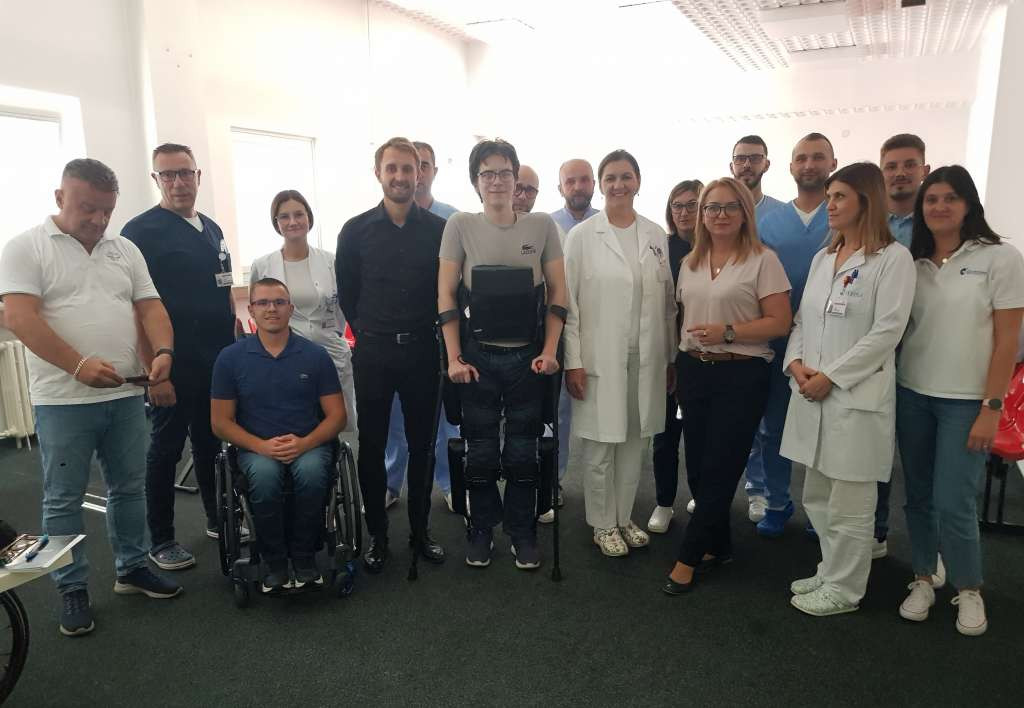 Opća bolnica - Nakon pet godina u kolicima, pacijent napravio prve korake