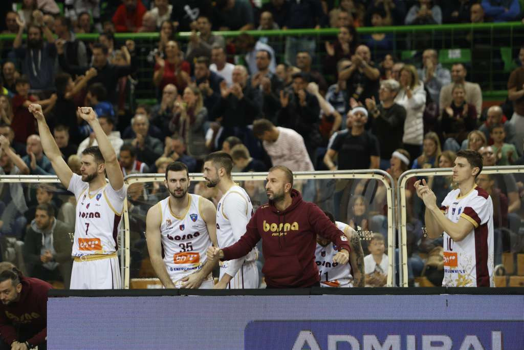 Košarkaši Bosne pobijedili Slobodu i izborili završnicu Kupa 'Mirza Delibašić'