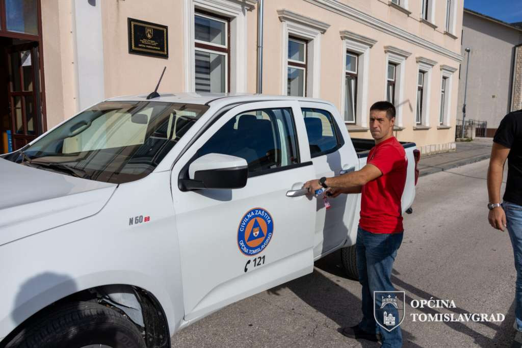 GSS Tomislavgrad dobio novo terensko vozilo