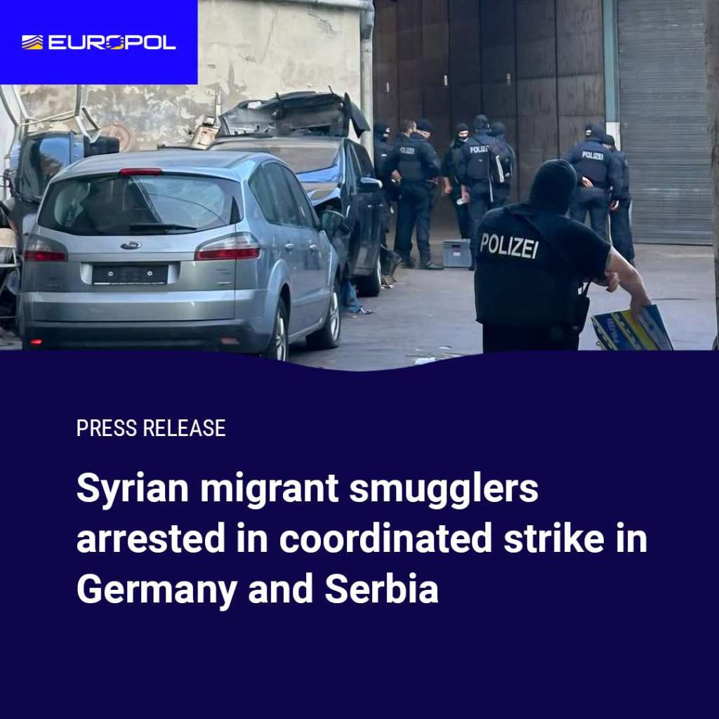Europol razbio krijumčarsku mrežu: Uhapšene tri osobe zbog prebacivanja više od 900 migranata u EU