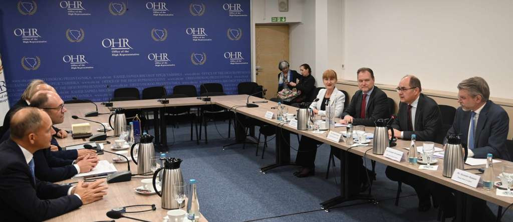 Schmidt se sastao s izaslanstvom Europskoga parlamenta za odnose s BiH i Kosovom