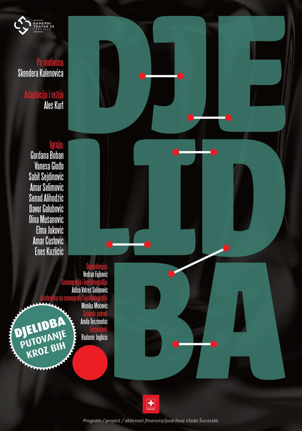 'Djelidba' Kamernog tetara 55 na bh. turneji