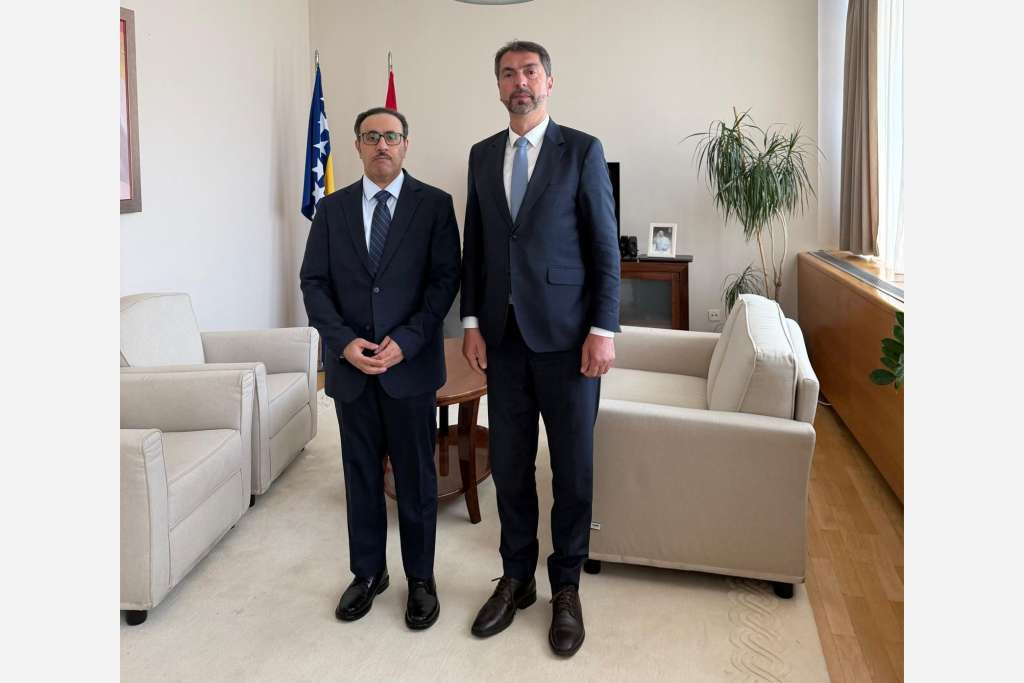 Čavara primio novoimenovanog ambasadora Kraljevine Saudijske Arabije u BiH