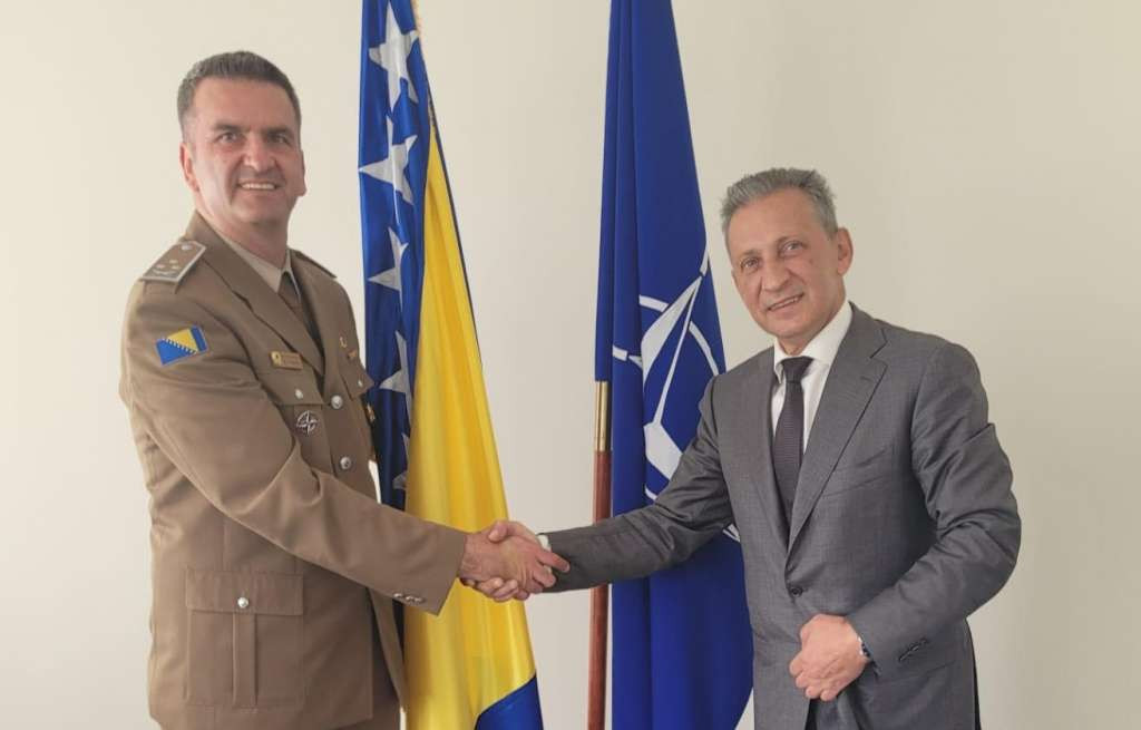 Mehmedagić s pomoćnicima Generalnog sekretara NATO-a za obavještajne i sigurnosne poslove