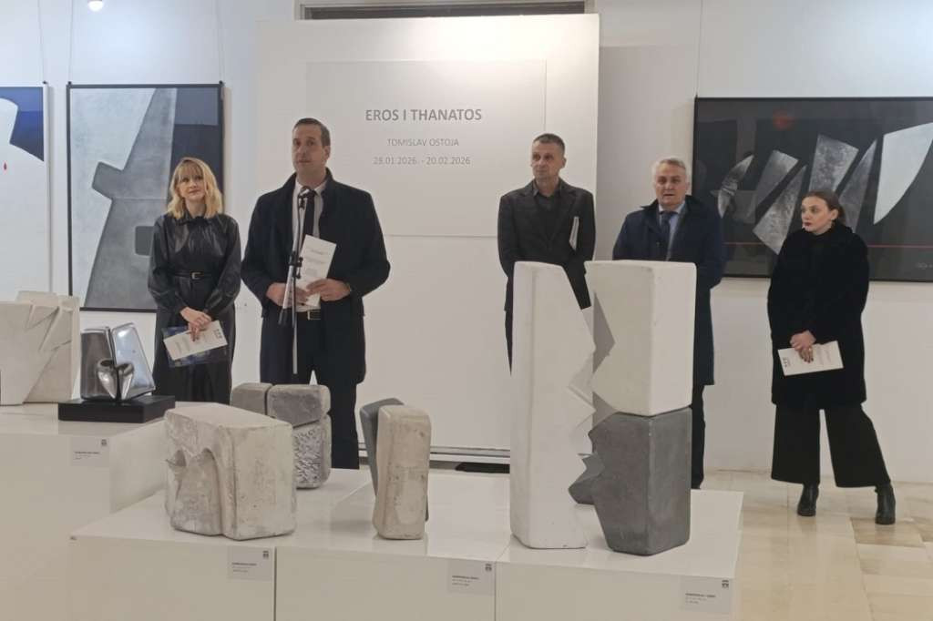 Izložba Tomislava Ostoje 'Eros i Thanatos' otvorena u Mostaru