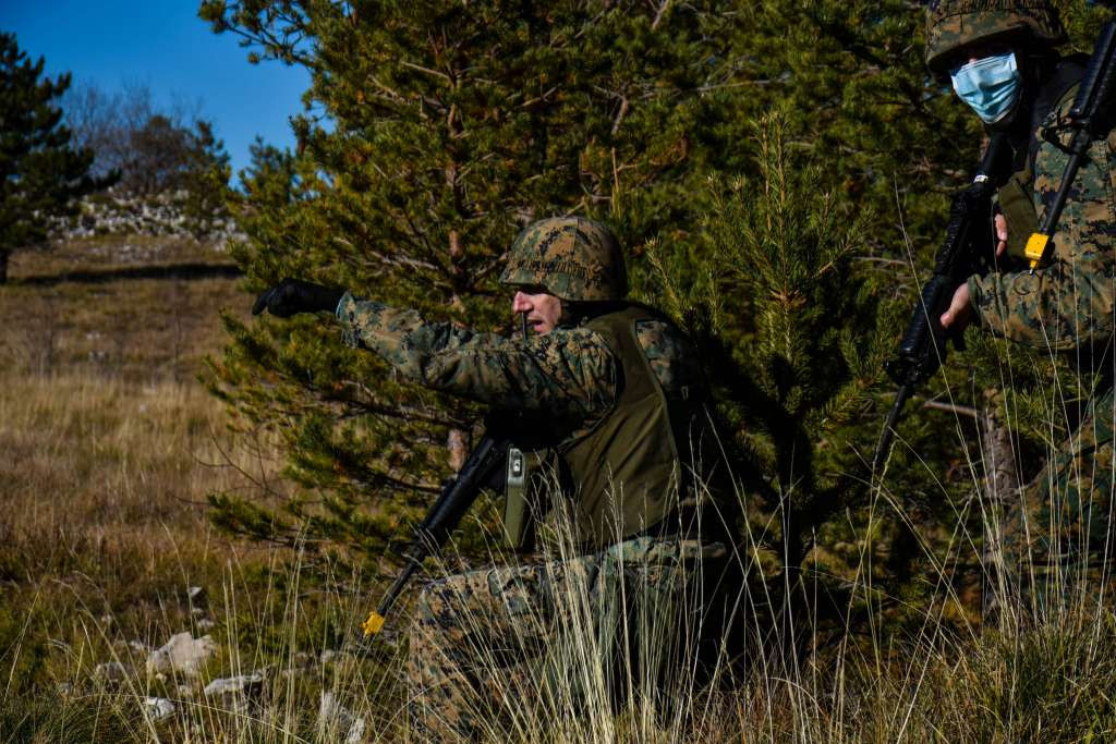 Vježba 'Dinamičan odgovor 24-4' na Manjači - Sutra Dan za posjetioce