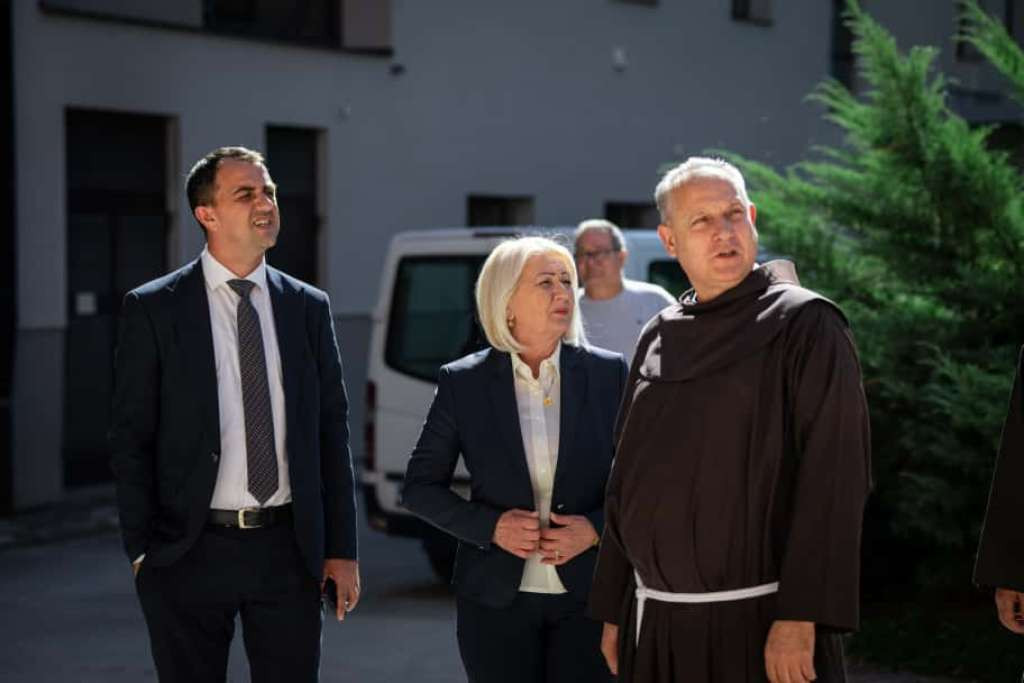 Krišto obišla radove na proširenju franjevačkog provincijalata Bosne Srebrene