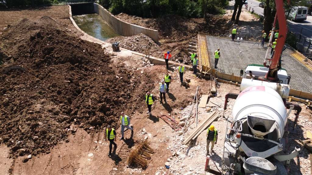 Šteta posjetio gradilište XII transverzale
