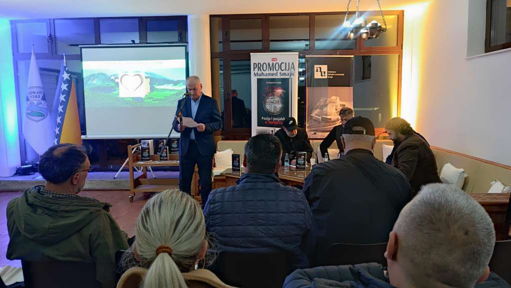 Povodom Dana državnosti BiH u Konjicu promoviran roman 'Pasija i pasjaluk u Sarajevu'