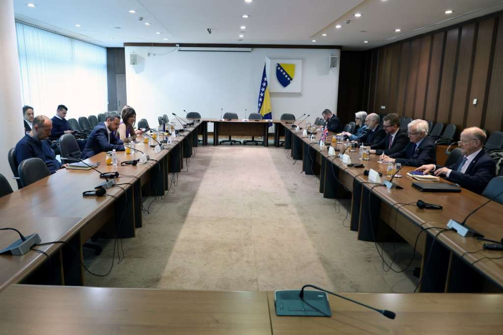 Ćudić i Magazinović razgovarali sa delegacijom Parlamenta Velike Britanije u IPU