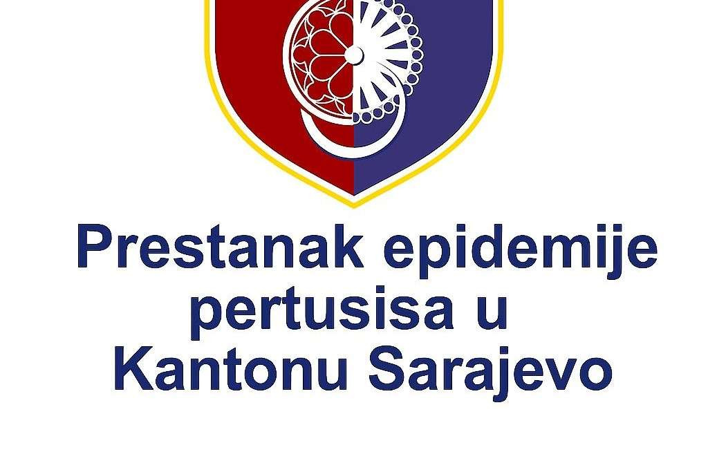 Prestanak epidemije velikog kašlja u Kantonu Sarajevo