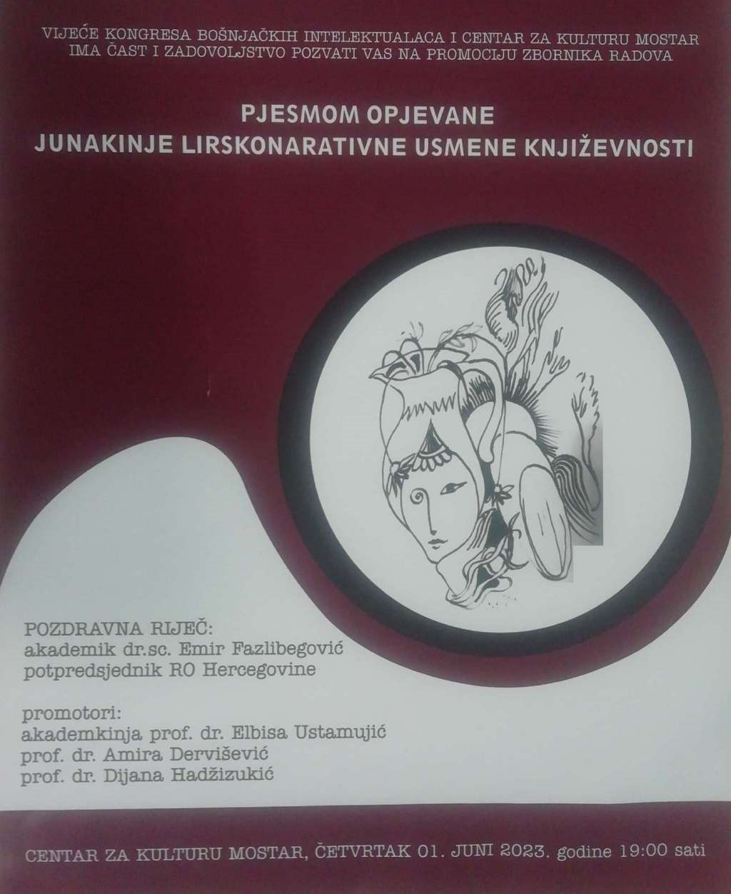 Predstavljanje zbornika radova 'Pjesmom opjevane junakinje lirskonarativne usmene književnosti'