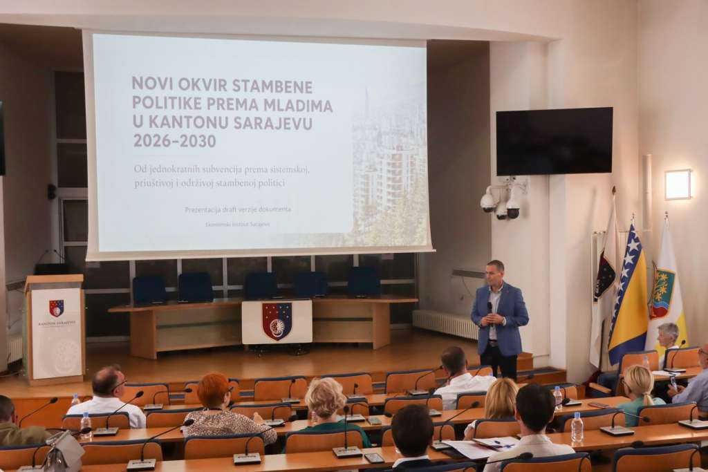 Predstavljen nacrt dokumenta „Novi okvir stambene politike prema mladima u KS 2026-2030."