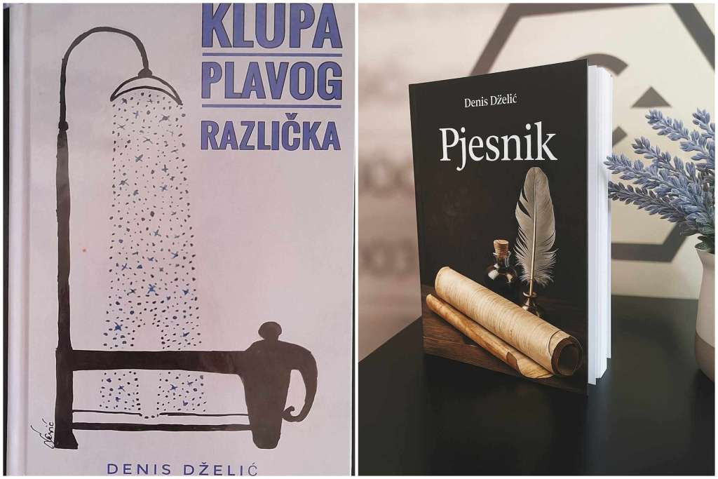 Denis Dželić na Sajmu u Sarajevu predstavlja dvije knjige - 'Klupa plavog različka' i 'Pjesnik'