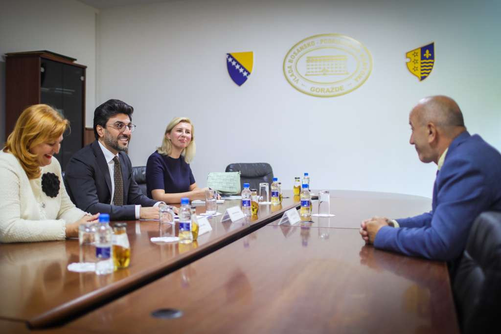 Zamjenik šefa Misije OSCE-a u BiH posjetio Goražde i Foču